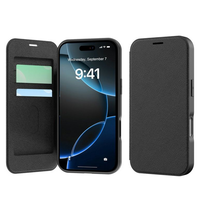 iPhone17 Pro / iPhone17 ProMax / iPhone 17 / iPhone Air ケース 耐衝撃 スマホケース 手帳型 MagSafe対応 米国MIL規格 カード収納