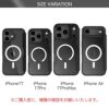 iPhone17 Pro / iPhone17 ProMax / iPhone 17 / iPhone Air ケース 耐衝撃 スマホケース 手帳型 MagSafe対応 米国MIL規格 カード収納