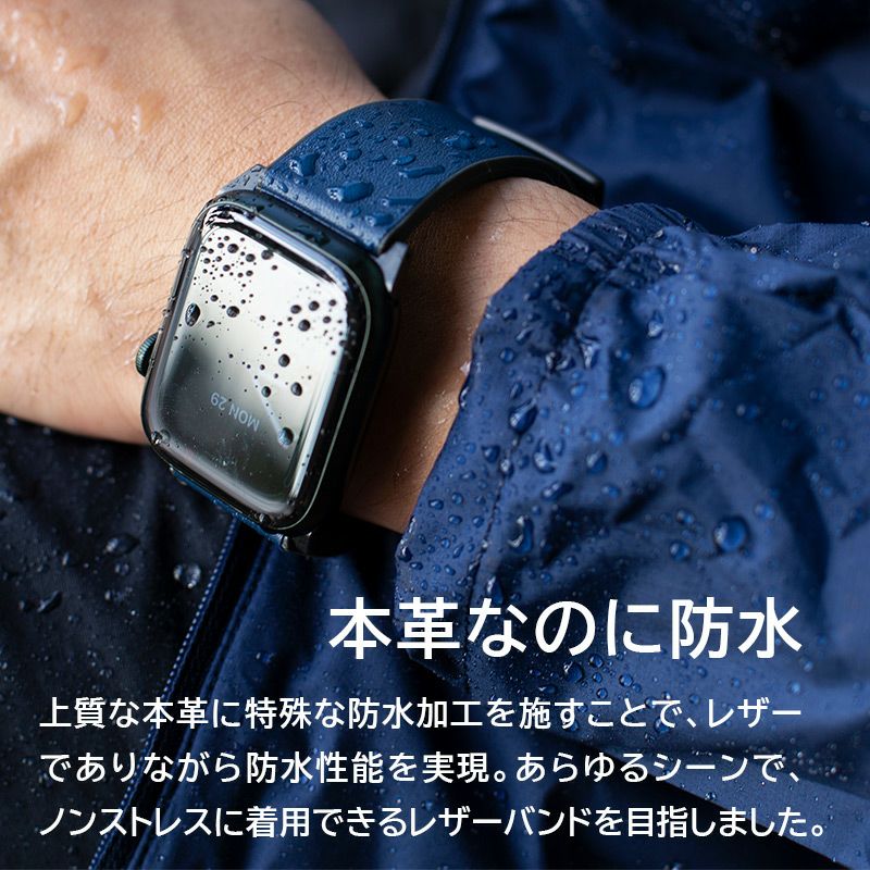 apple watch バンド 本革 レザー おしゃれ 49mm 46mm 45mm 44mm 42mm アップルウォッチ ベルト メンズ ビジネス スポーツ ブランド