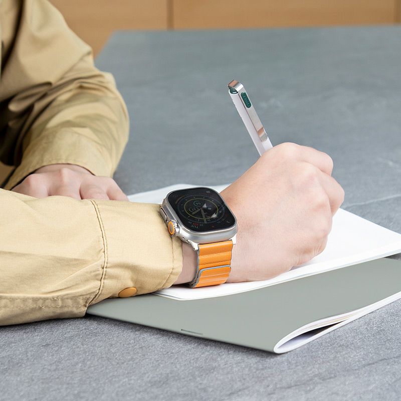apple watch バンド 本革 レザー おしゃれ 49mm 46mm 45mm 44mm 42mm 41mm 40mm 38mm アップルウォッチ ベルト メンズ 男性 ブランド