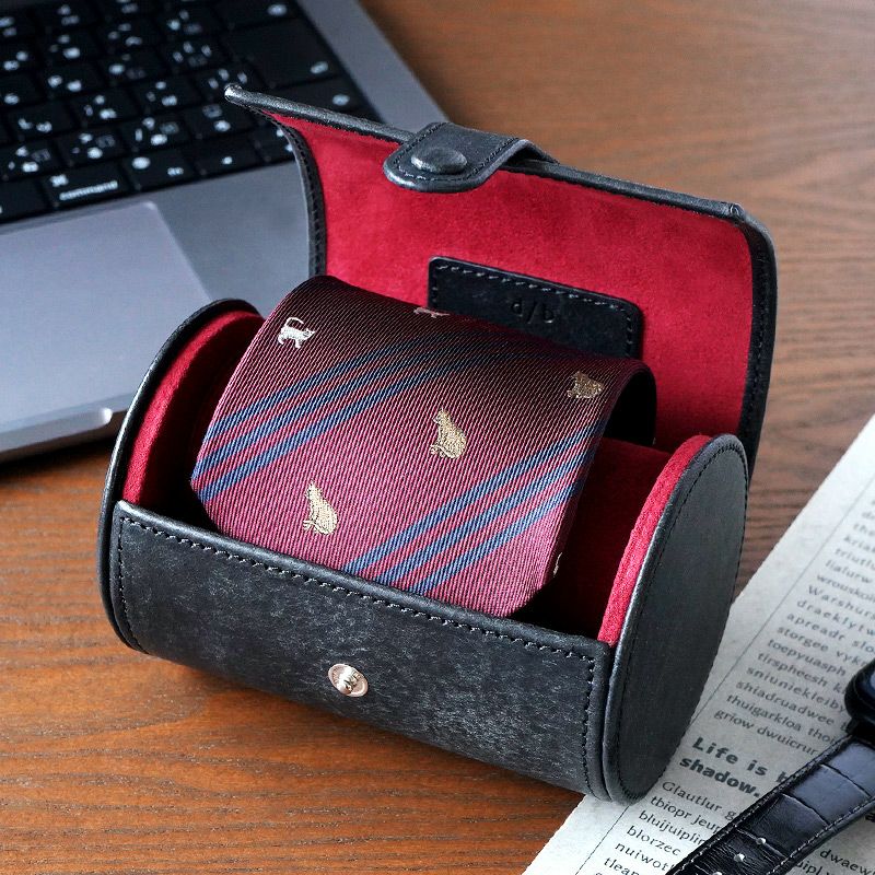 本革 レザー 牛革 革 ネクタイケース ネクタイケース皮