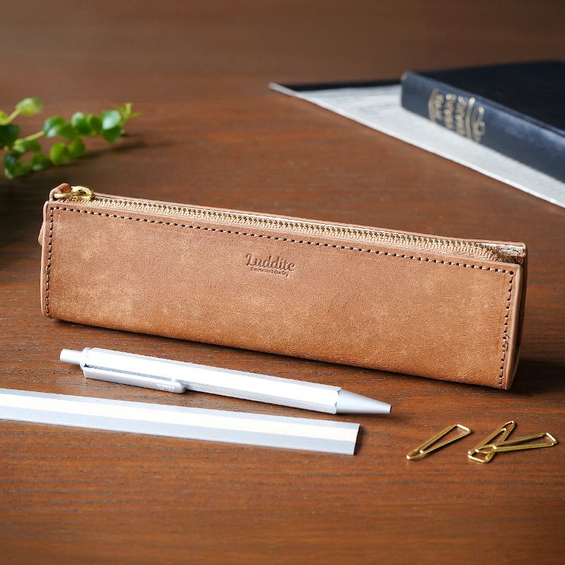ペンケース 本革 バケッタレザー マヤレザー ブランド おしゃれ シンプル