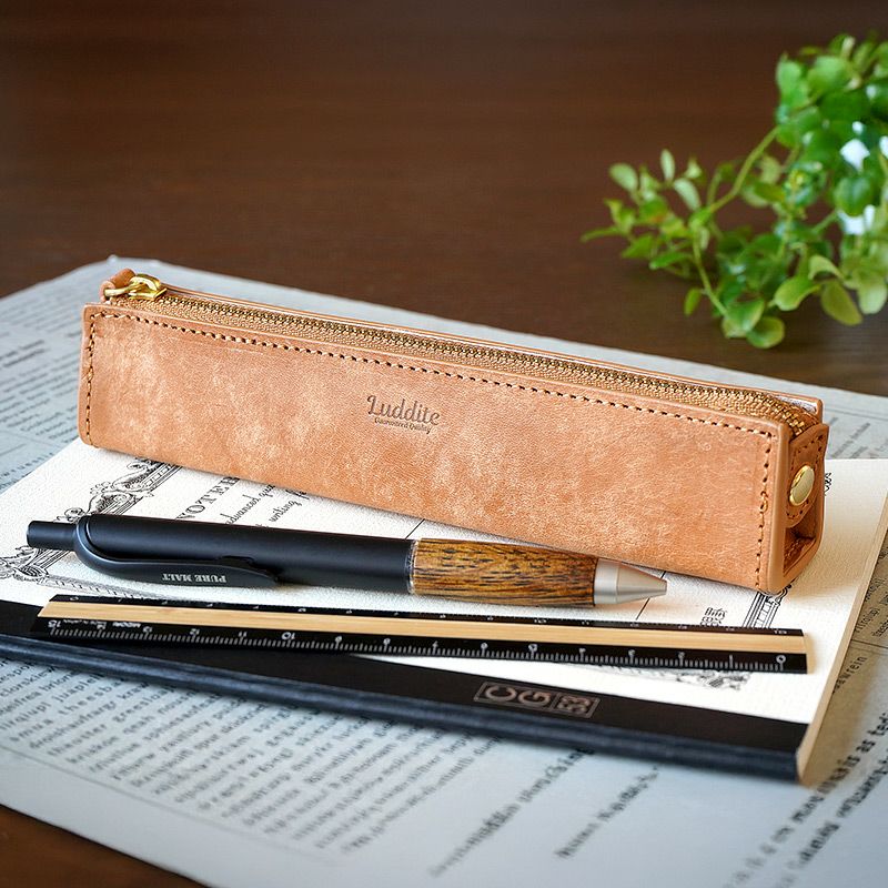 ペンケース 本革 バケッタレザー マヤレザー ブランド おしゃれ シンプル