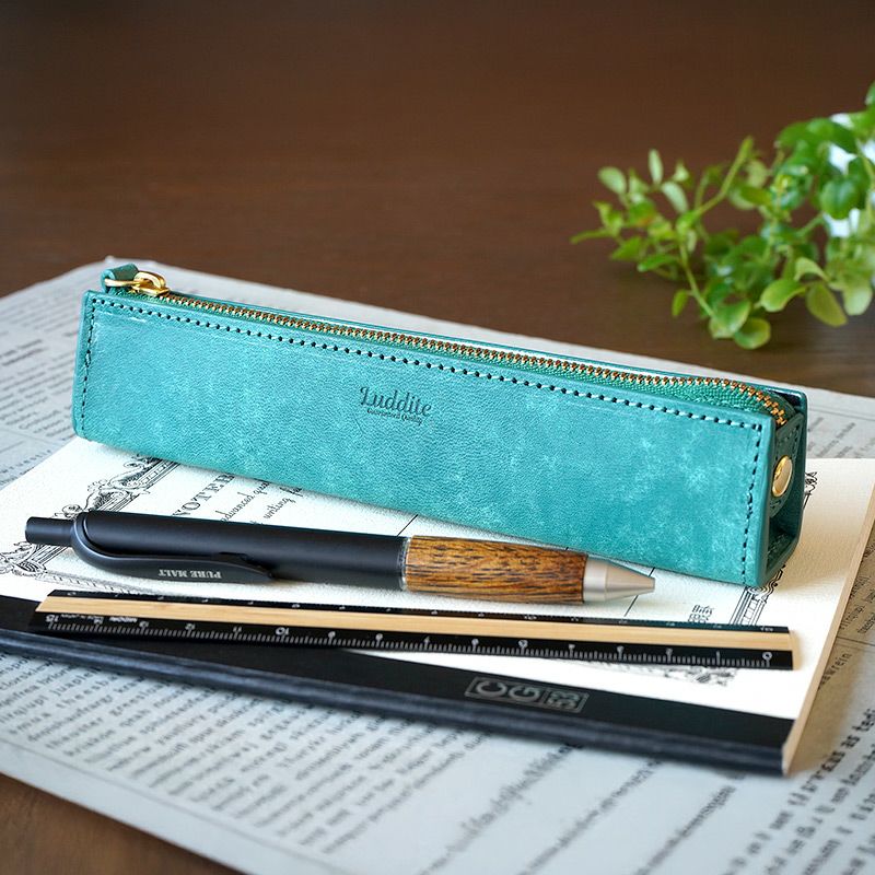 ペンケース 本革 バケッタレザー マヤレザー ブランド おしゃれ シンプル