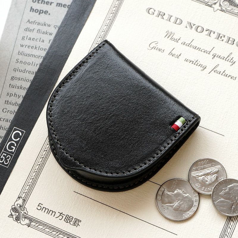 コインケース 本革 ミラグロ レザー 馬蹄型 小銭入れ