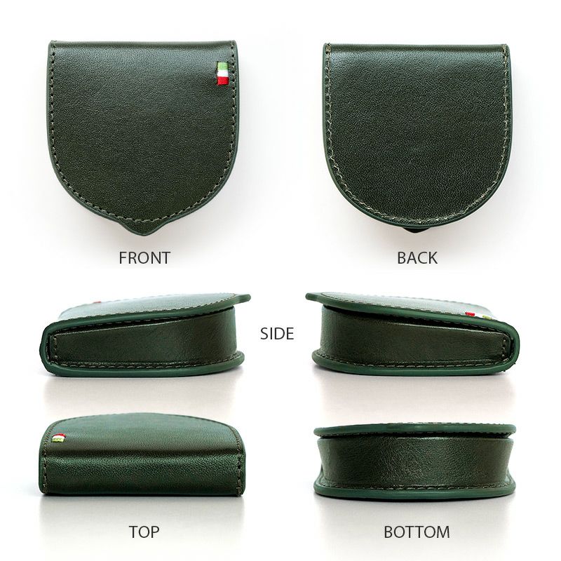 コインケース 本革 ミラグロ レザー 馬蹄型 小銭入れ