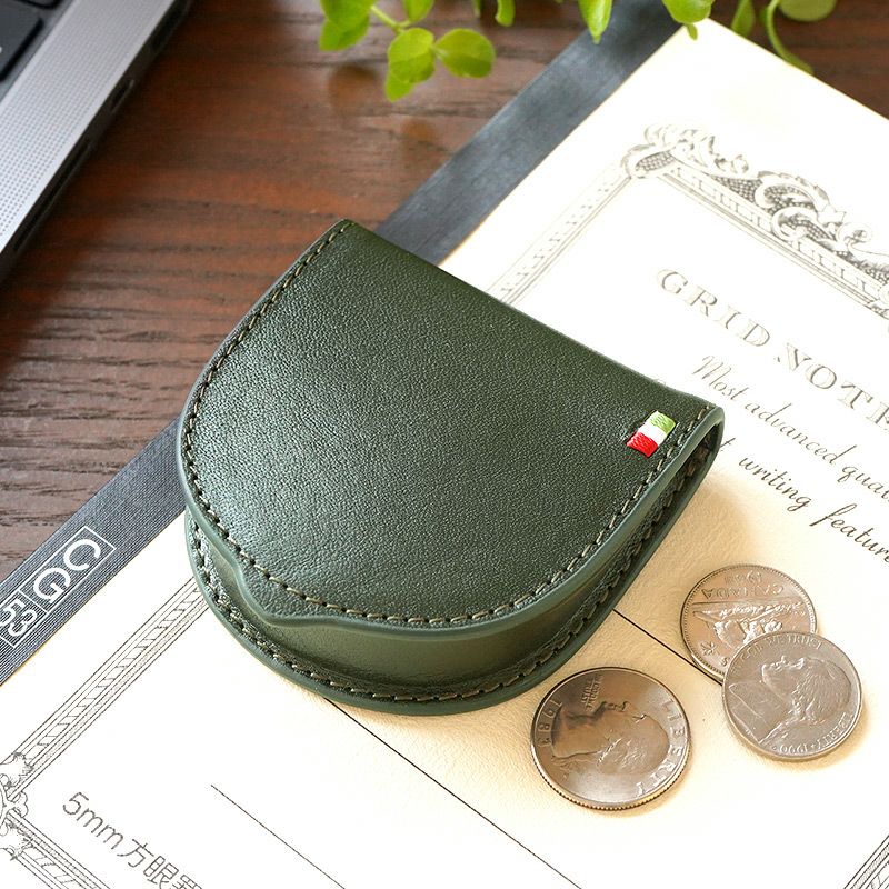 コインケース 本革 ミラグロ レザー 馬蹄型 小銭入れ